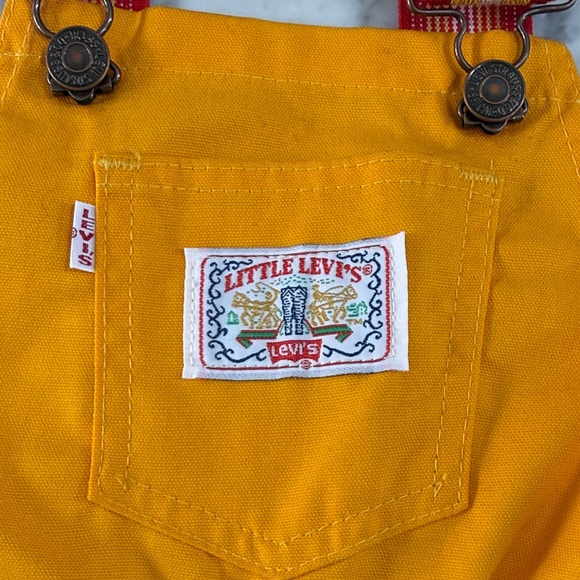 Deadstock NWT Little Levi's Kids Overalls Sz 5T retro 1970s - Picture 9 of 9